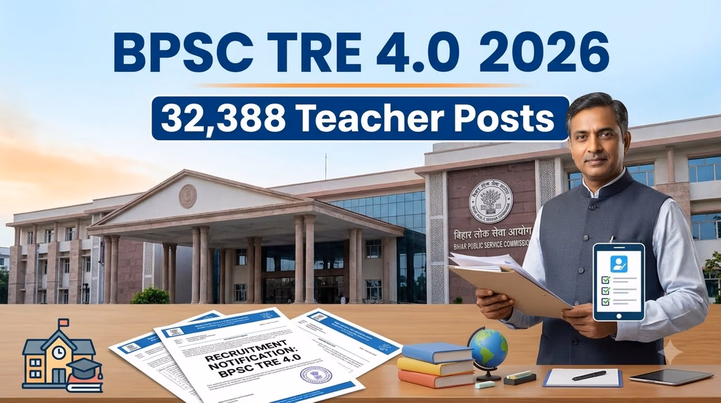 BPSC TRE 4.0 Notification 2026