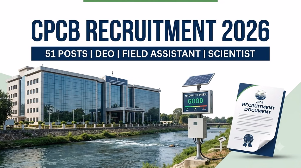 CPCB Recruitment 2026