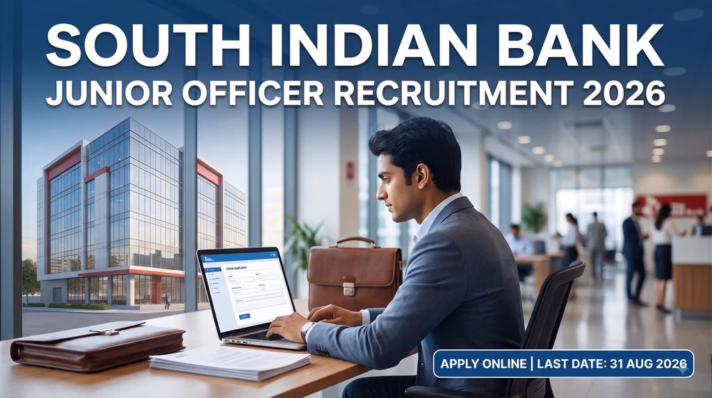 South Indian Bank Junior Officer Recruitment 2026